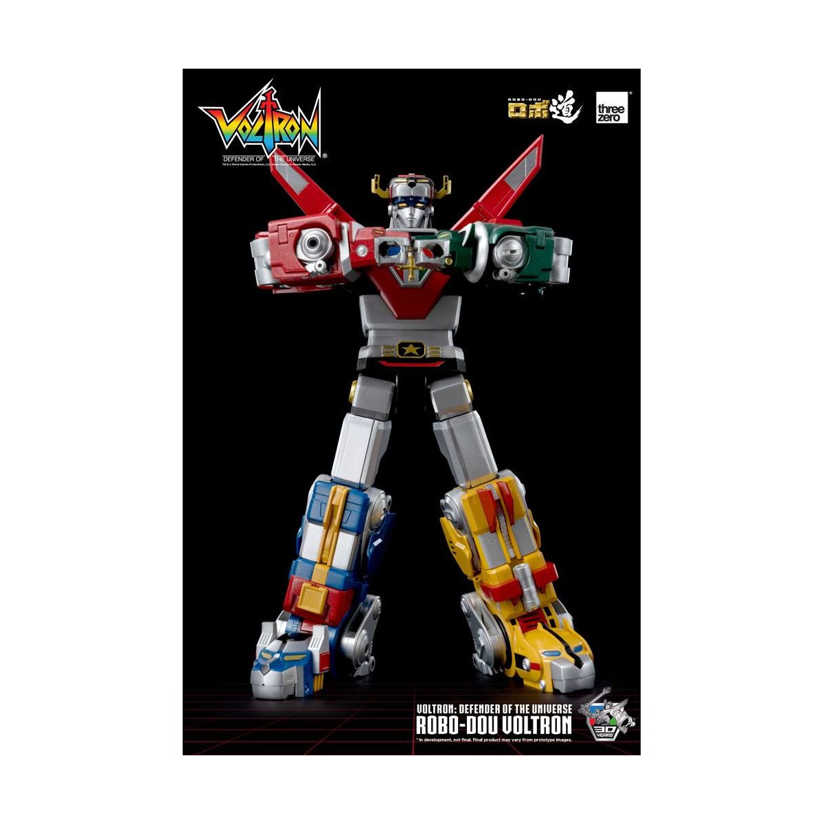 Three Zero - Voltron: Defender of the Universe Sammlerfigur Robo-Dou Voltron