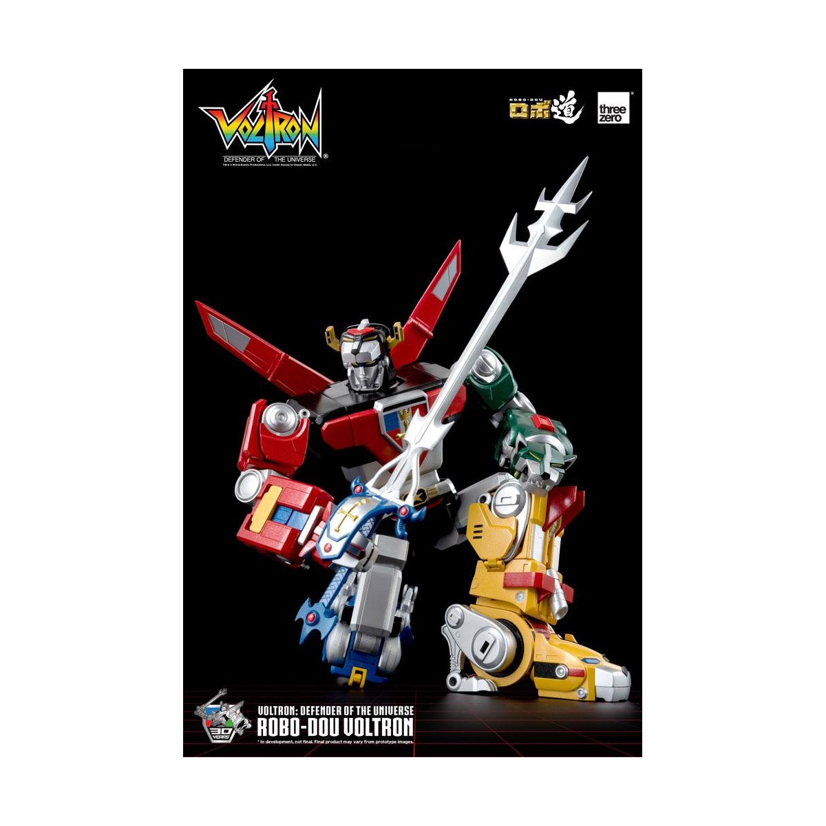 Three Zero - Voltron: Defender of the Universe Sammlerfigur Robo-Dou Voltron