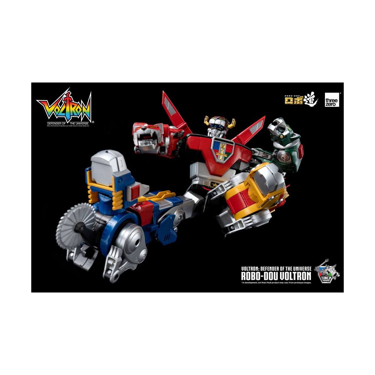 Three Zero - Voltron: Defender of the Universe Sammlerfigur Robo-Dou Voltron