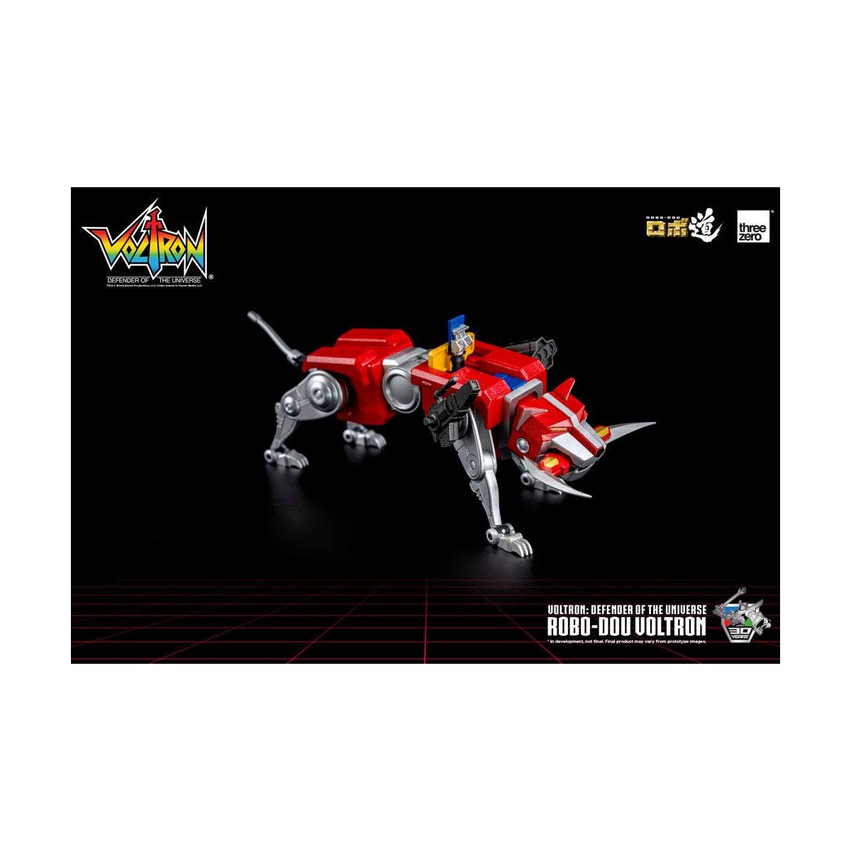 Three Zero - Voltron: Defender of the Universe Sammlerfigur Robo-Dou Voltron