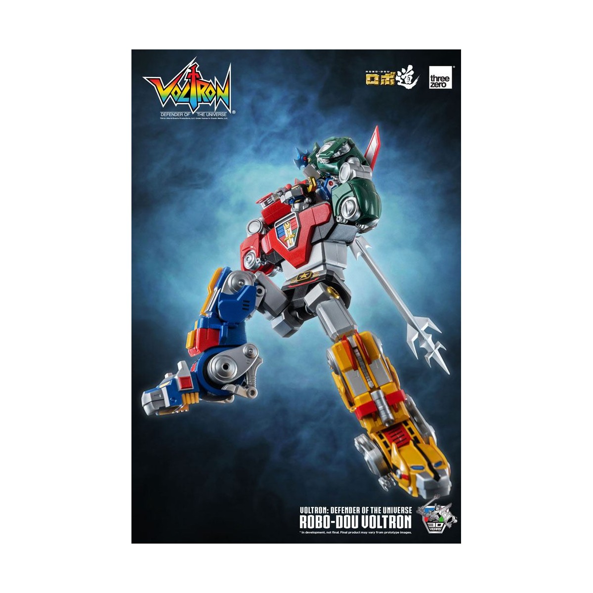 Three Zero - Voltron: Defender of the Universe Sammlerfigur Robo-Dou Voltron