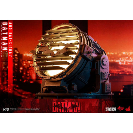 Hot toys - THE BATMAN AND BAT-SIGNAL Movie Masterpiece 1/6