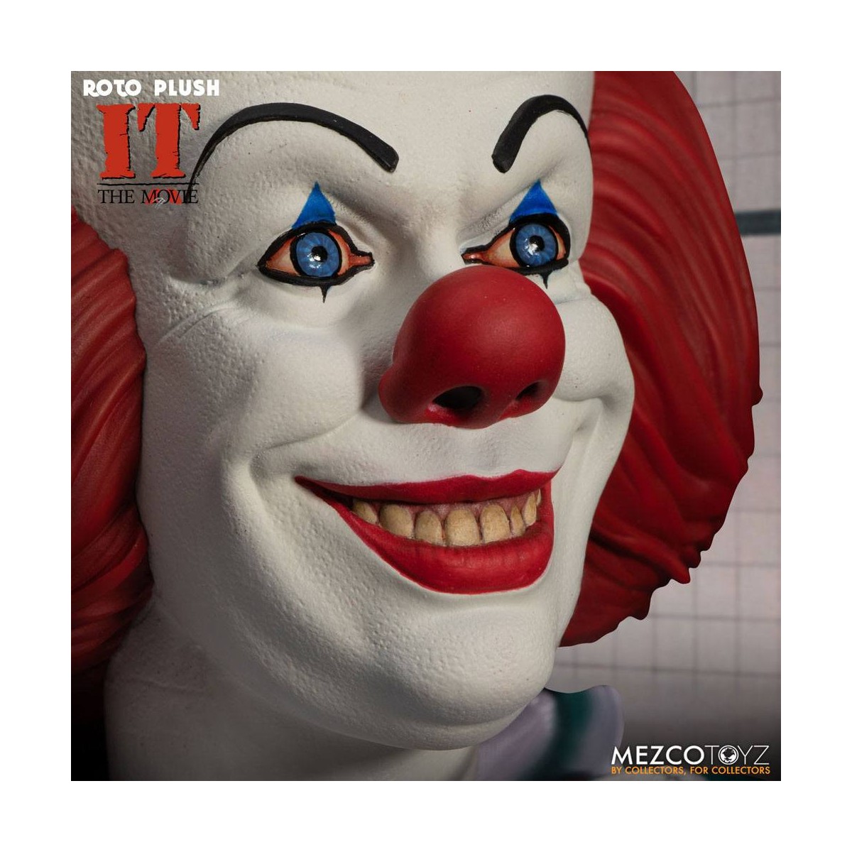 Mezco - CA - IT - Er ist wieder da - Roto Doll Pennywise 1990 - Mega Designer Serie