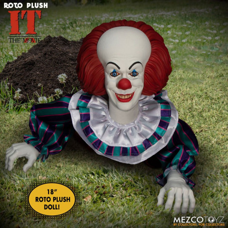 Mezco - CA - IT - Er ist wieder da - Roto Doll Pennywise 1990 - Mega Designer Serie