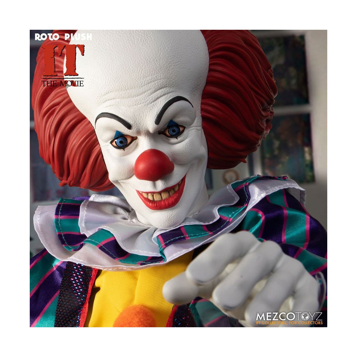 Mezco - CA - IT - Er ist wieder da - Roto Doll Pennywise 1990 - Mega Designer Serie