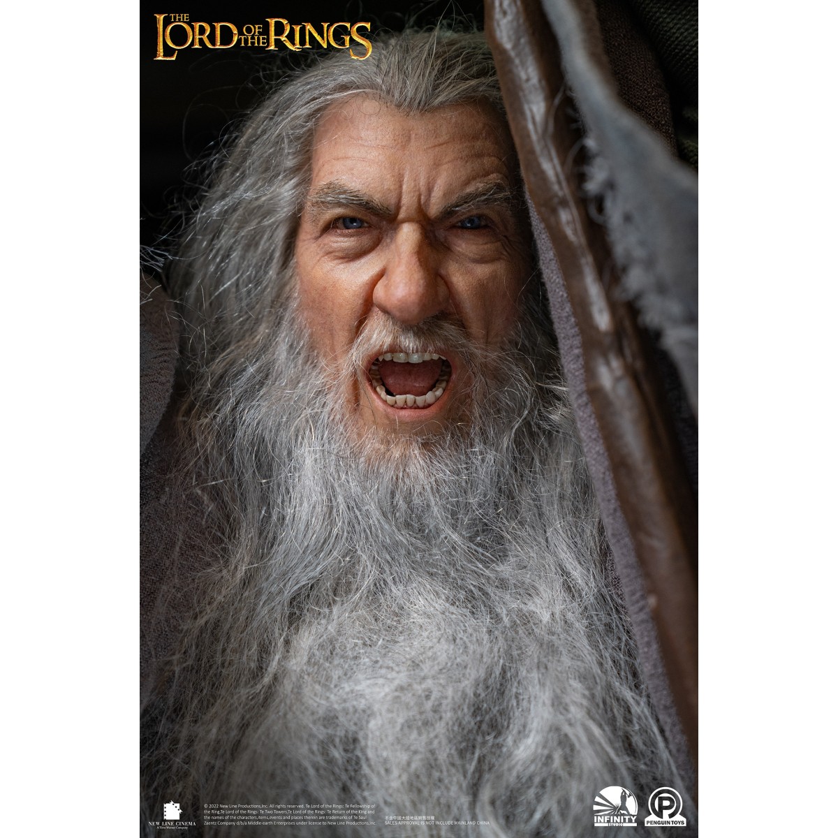 Infinity Studio X Penguin Toys - Gandalf the Grey Ultimate Edition Half Size Statue Master Forge Series- 1/2