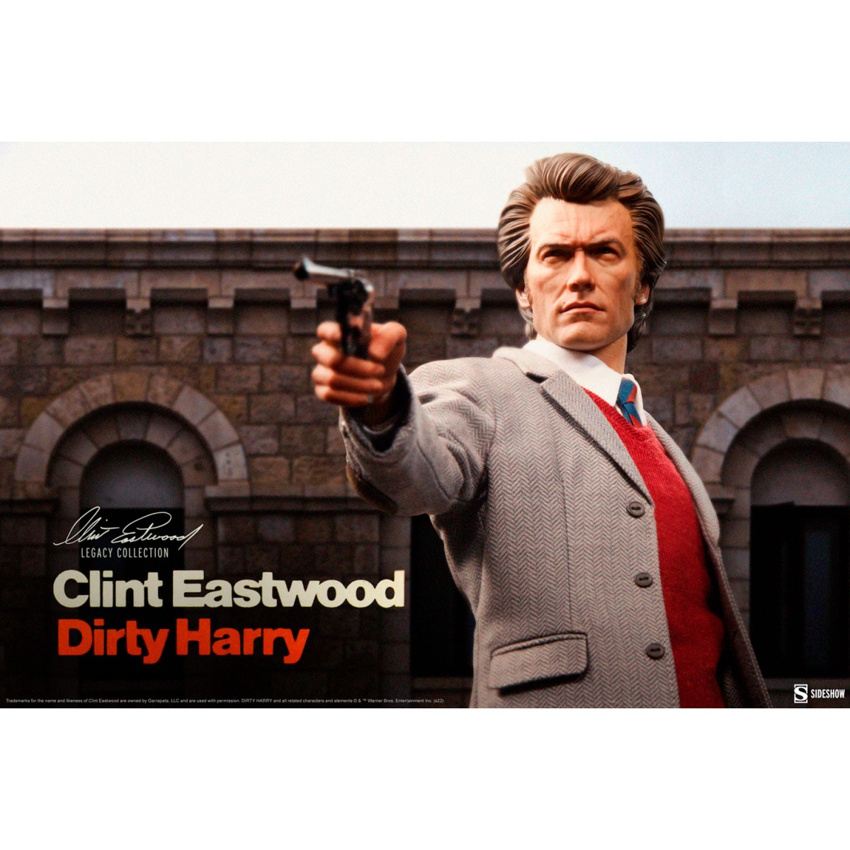 Sideshow - Harry Callahan Actionfigur 1/6 - Dirty Harry - Clint Eastwood Legacy Collection