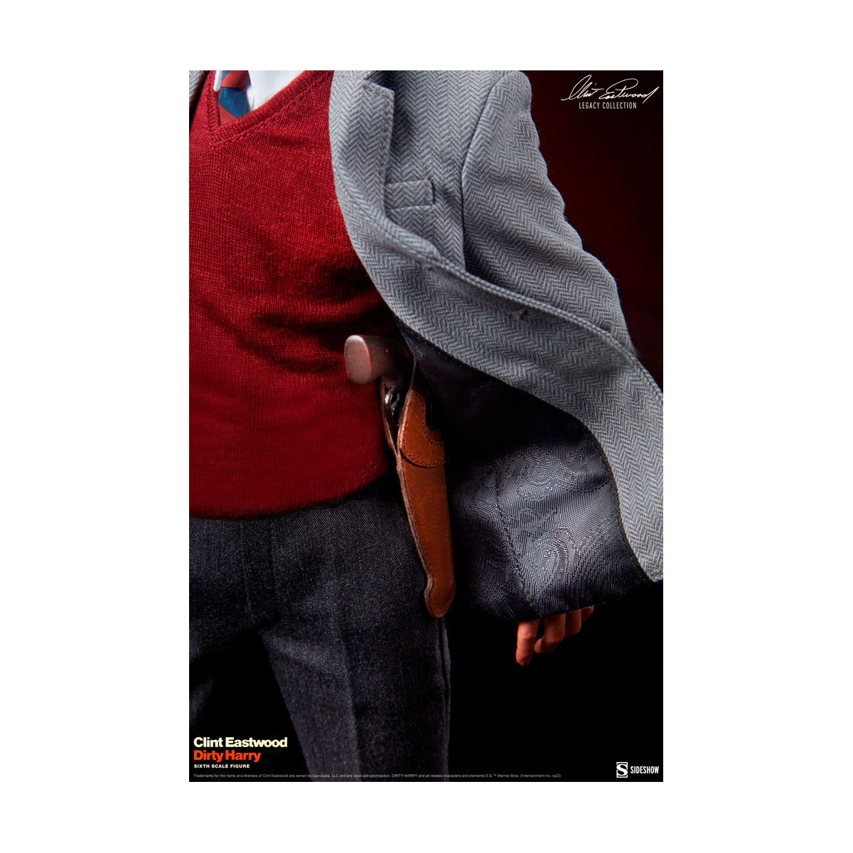 Sideshow - Harry Callahan Actionfigur 1/6 - Dirty Harry - Clint Eastwood Legacy Collection