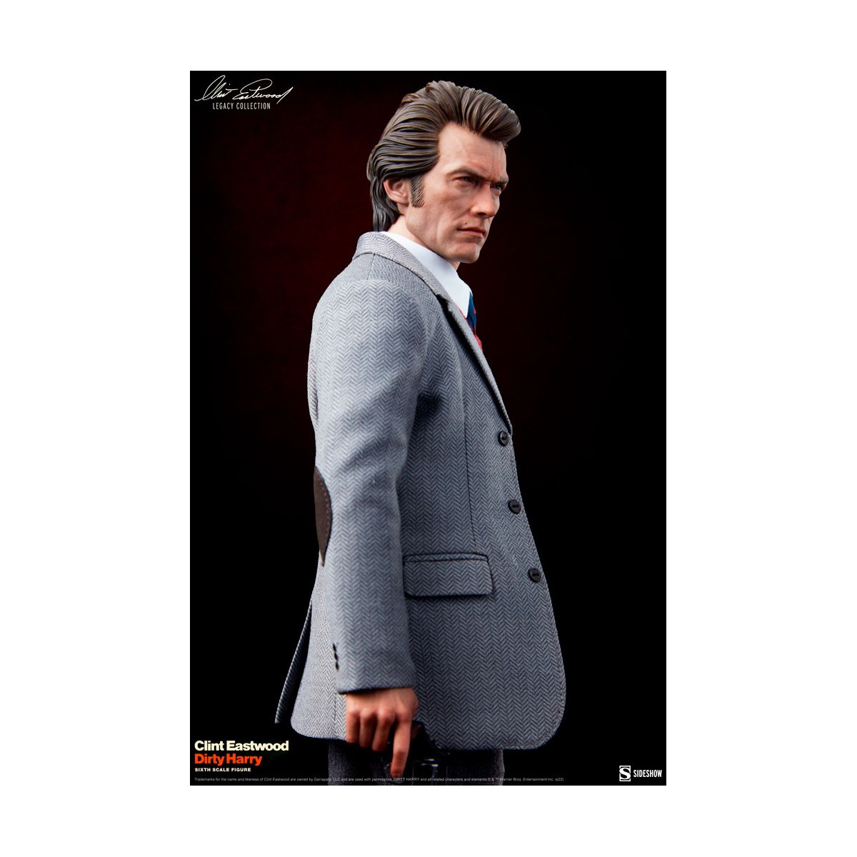 Sideshow - Harry Callahan Actionfigur 1/6 - Dirty Harry - Clint Eastwood Legacy Collection