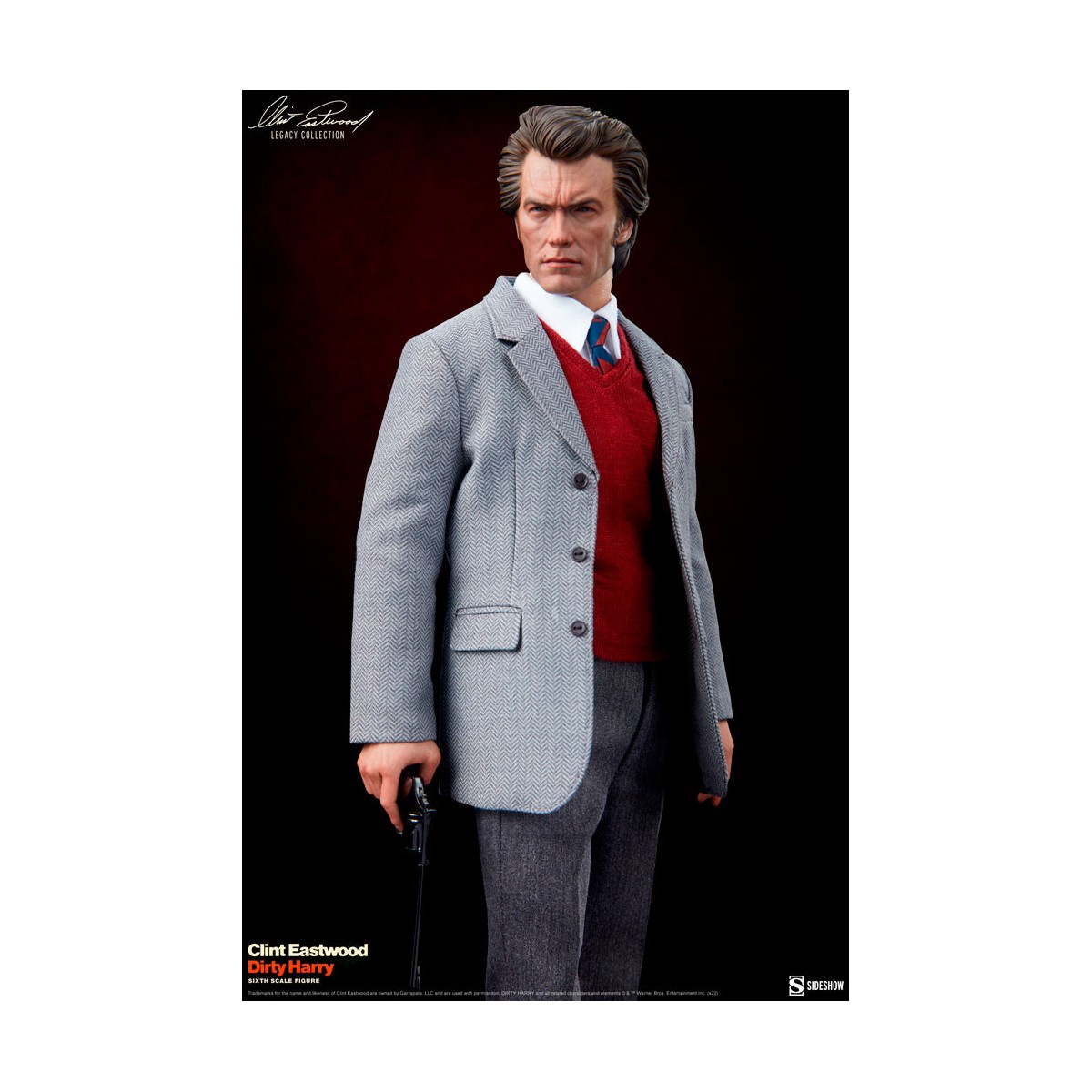 Sideshow - Harry Callahan Actionfigur 1/6 - Dirty Harry - Clint Eastwood Legacy Collection