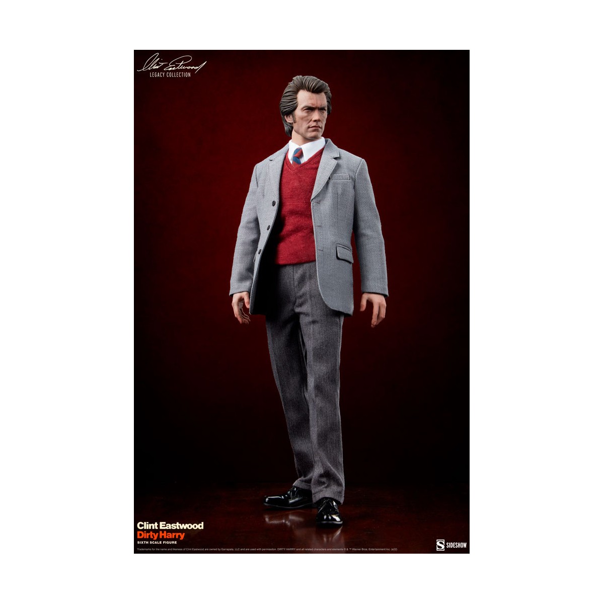 Sideshow - Harry Callahan Actionfigur 1/6 - Dirty Harry - Clint Eastwood Legacy Collection