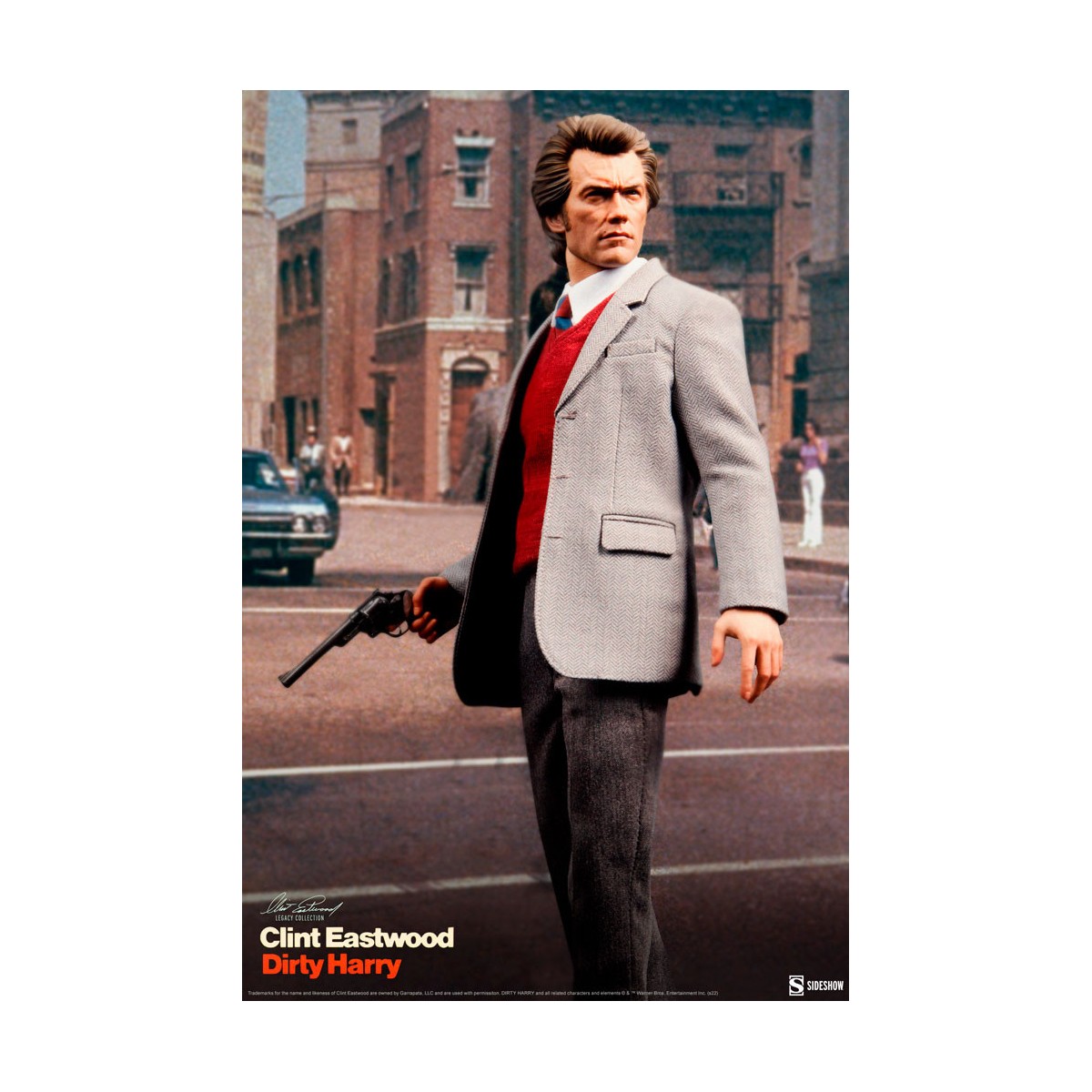 Sideshow - Harry Callahan Actionfigur 1/6 - Dirty Harry - Clint Eastwood Legacy Collection
