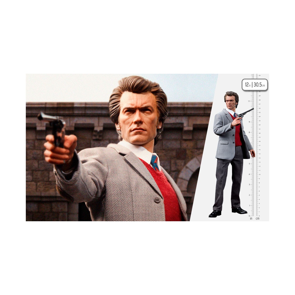 Sideshow - Harry Callahan Actionfigur 1/6 - Dirty Harry - Clint Eastwood Legacy Collection