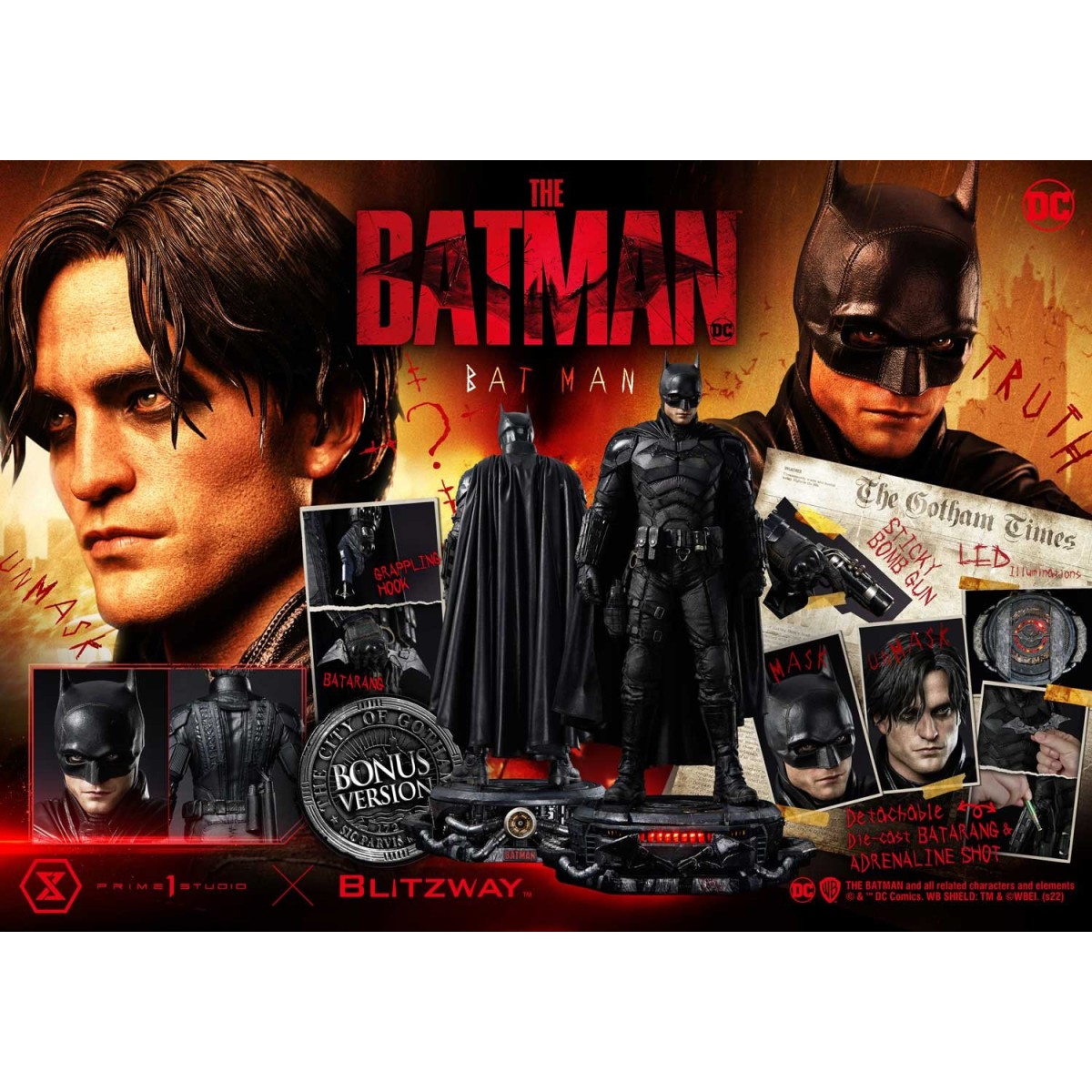 Prime 1 Studio/Blitzway - THE BATMAN Statue 1/3