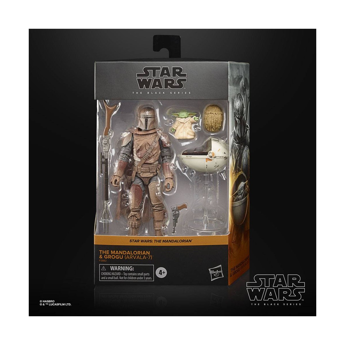 Star Wars Black Series - The Mandalorian & Grogu (Arvala-7)