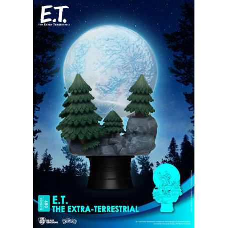 Beast Kingdom Disney Diorama E.T. der Außerirdische - PVC D-Stage Iconic Movie Scene