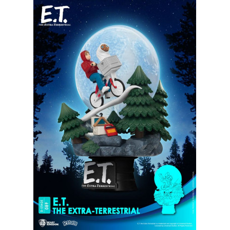 Beast Kingdom Disney Diorama E.T. der Außerirdische - PVC D-Stage Iconic Movie Scene