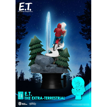 Beast Kingdom Disney Diorama E.T. der Außerirdische - PVC D-Stage Iconic Movie Scene