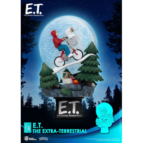 Beast Kingdom Disney Diorama E.T. der Außerirdische - PVC D-Stage Iconic Movie Scene