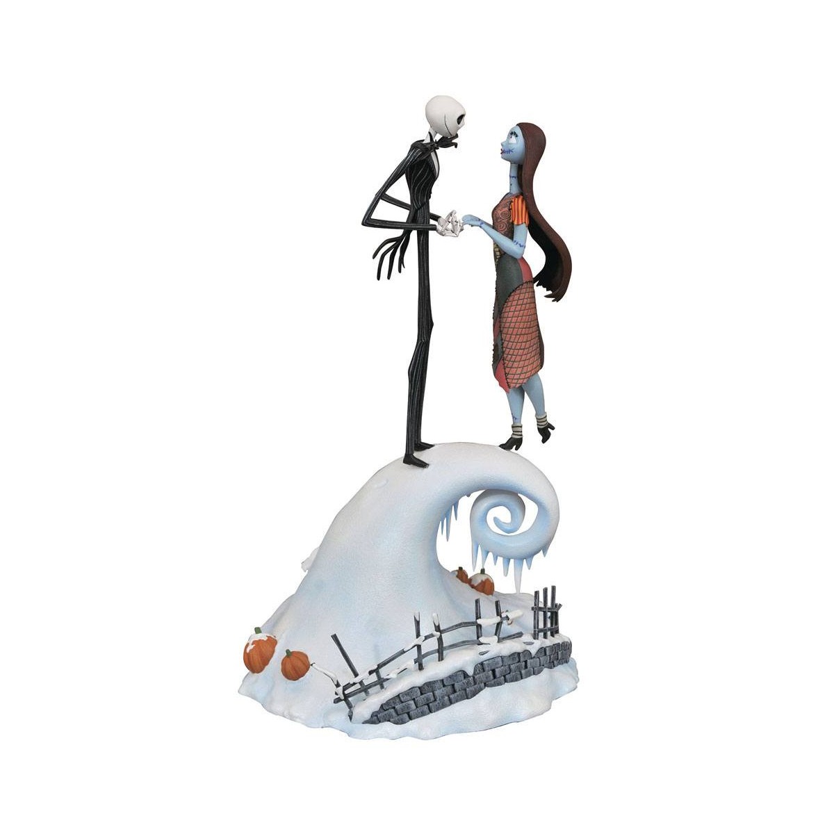 Diamond Millestones Statue - Jack & Sally - Das seltsame Weihnachten des Mr. Jack