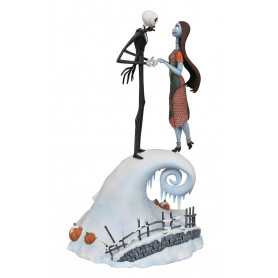 Diamond Millestones Statue - Jack & Sally - Das seltsame Weihnachten des Mr. Jack