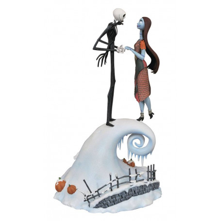 Diamond Millestones Statue - Jack & Sally - Das seltsame Weihnachten des Mr. Jack