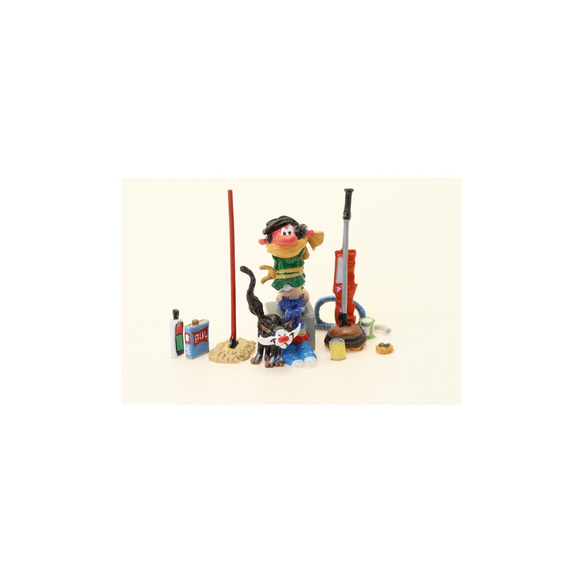 Pixi - Spirou - Champignac sitzt auf seiner Kantine