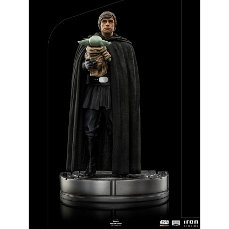 IRON STUDIOS - Luke Skywalker & Grogu BDS Art Scale 1/10 - Star Wars The Mandalorian