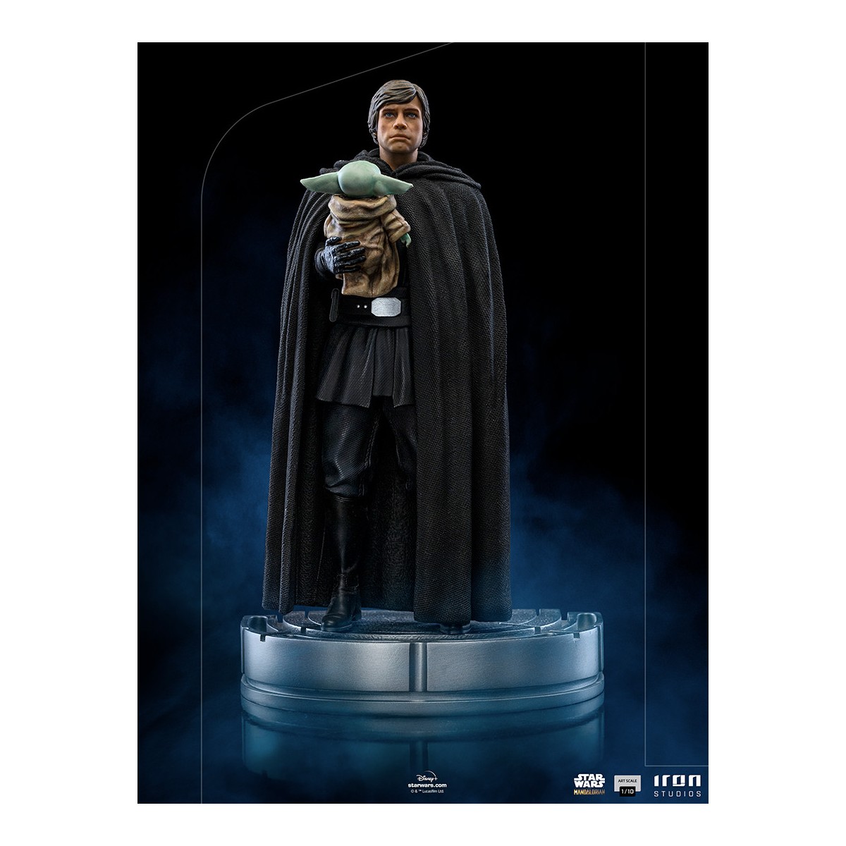 IRON STUDIOS - Luke Skywalker & Grogu BDS Art Scale 1/10 - Star Wars The Mandalorian