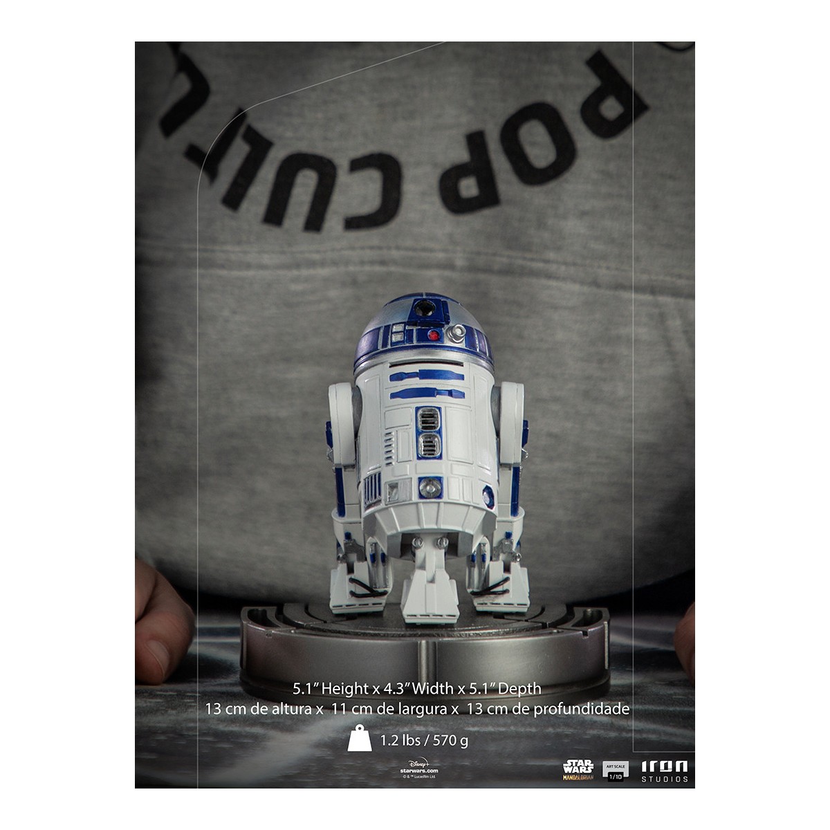 IRON STUDIOS - R2-D2 BDS Art Scale 1/10 - Star Wars The Mandalorian