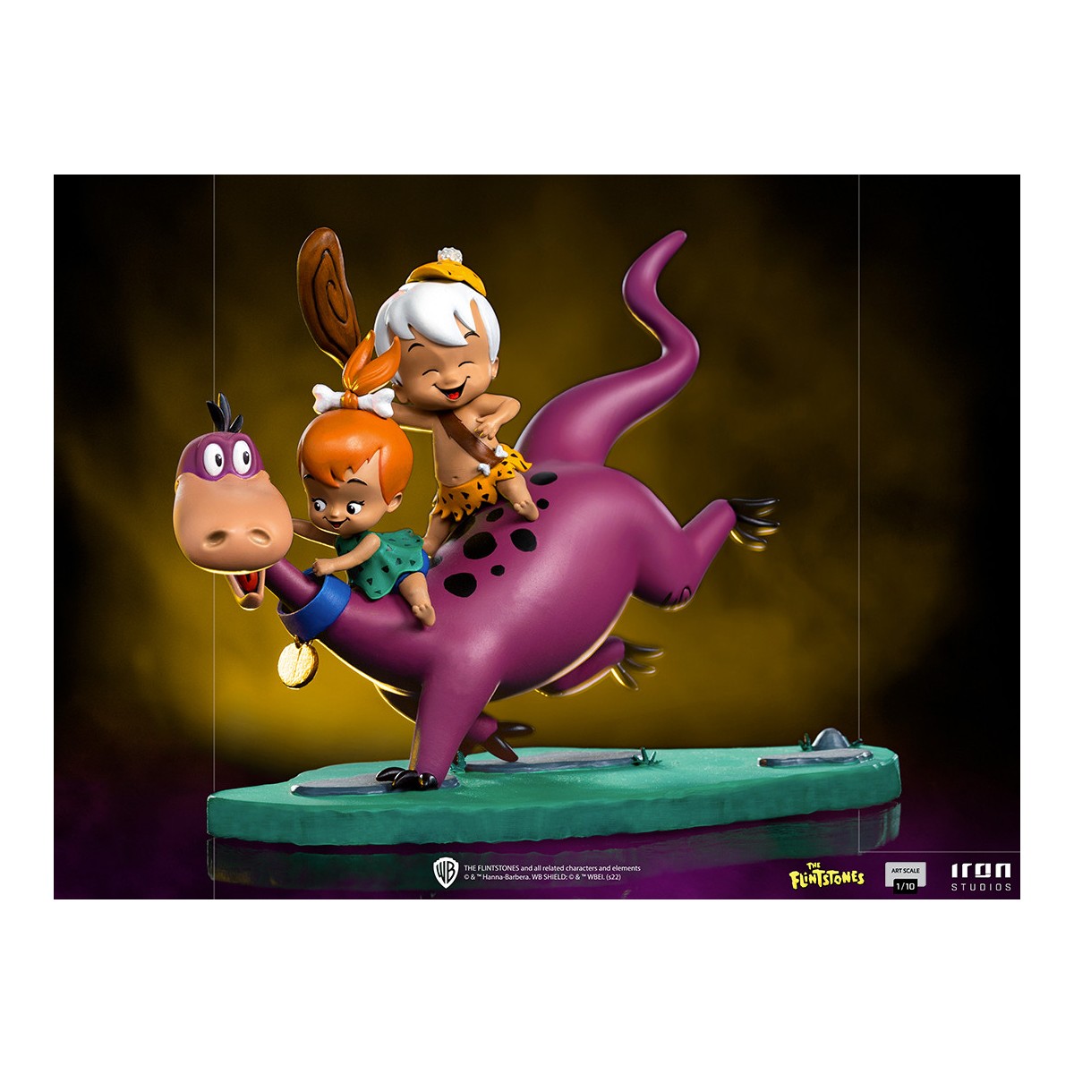 Iron Studios - Dino, Peebles & Bamm-Bamm - The Flintstones Bds Art Scale 1/10