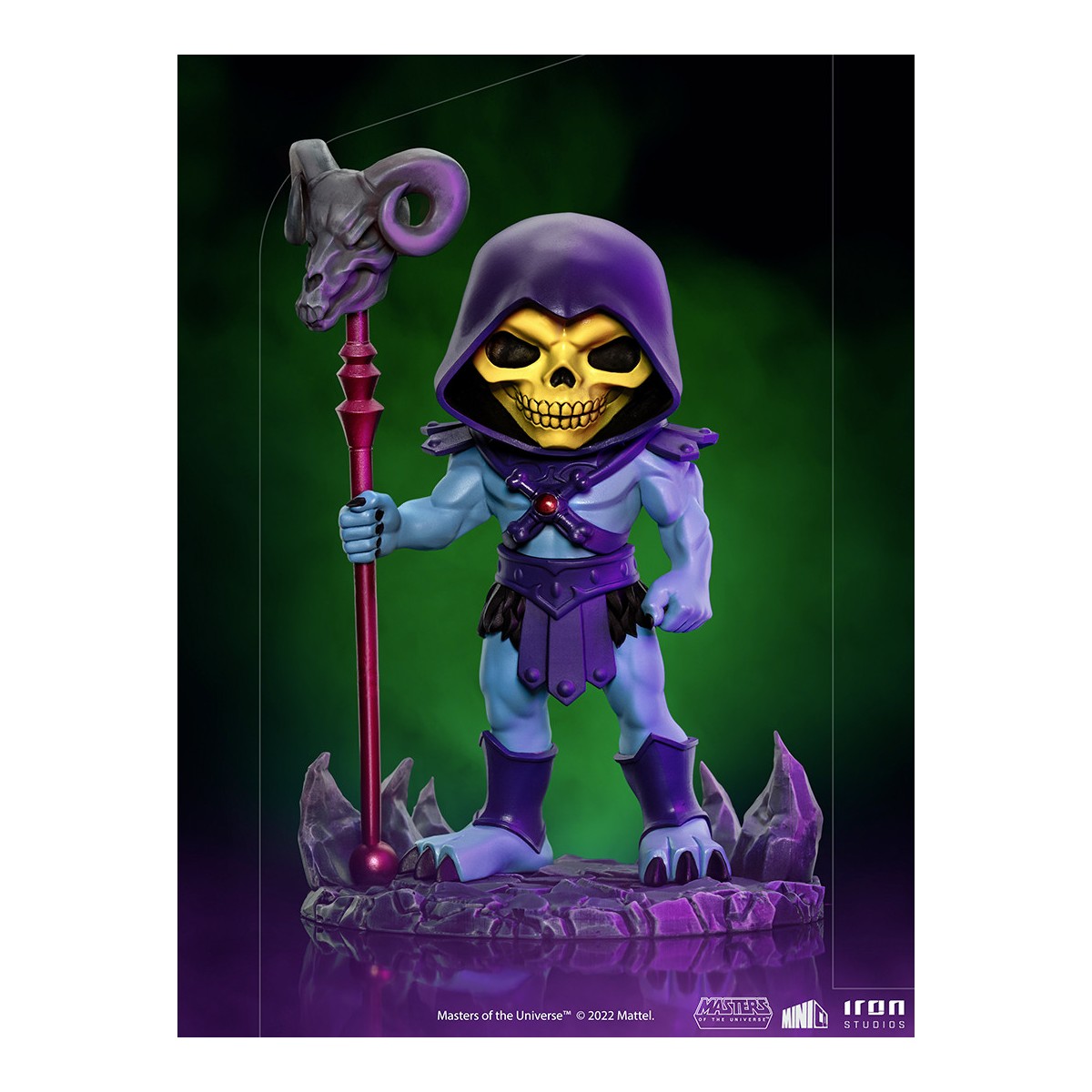 Iron Studios - SKELETOR - Masters of the Universe Actionfigur Mini Co. PVC