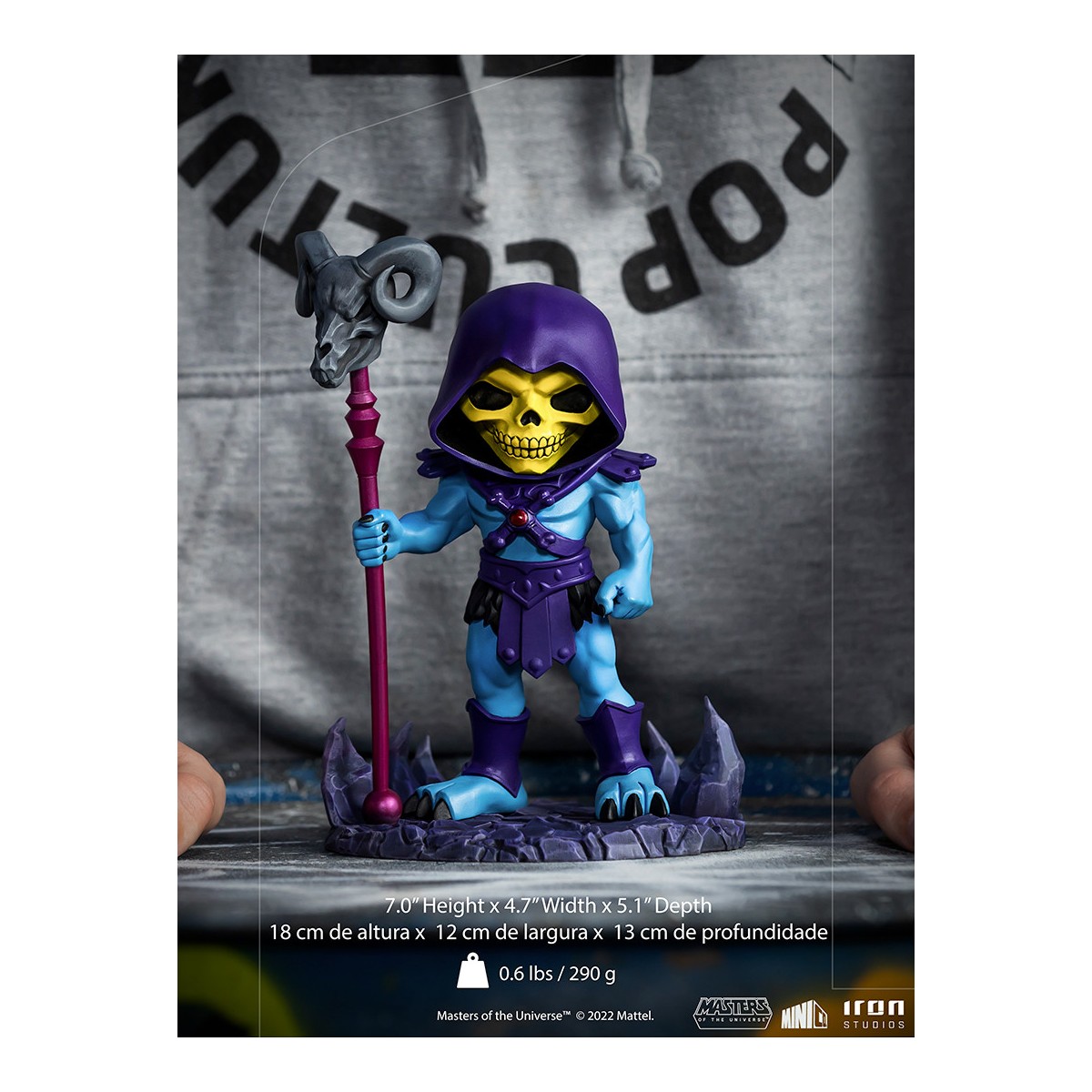 Iron Studios - SKELETOR - Masters of the Universe Actionfigur Mini Co. PVC