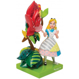 Disney Britto - Alice im Wunderland - Alice und die Rose