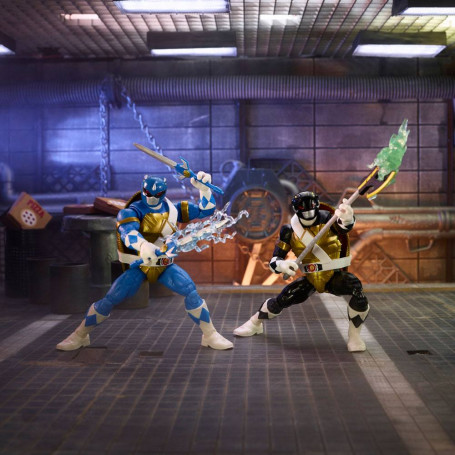 Hasbro - Pack 2 Figuren MORPHED DONATELLO & LEONARDO - Lightning Collection Power Rangers
