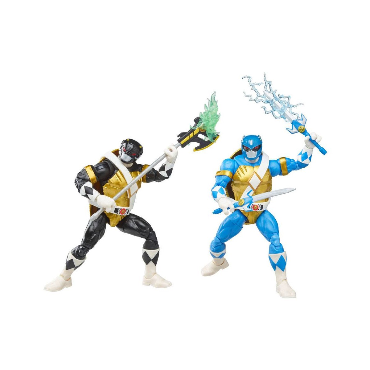 Hasbro - Pack 2 Figuren MORPHED DONATELLO & LEONARDO - Lightning Collection Power Rangers