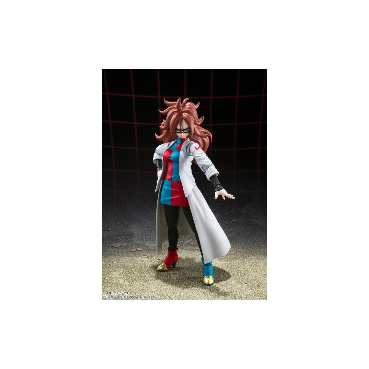 Bandai Tamashii - Dragon Ball FighterZ - C-21 Android 21 Lab coat version - SHF SHFiguarts