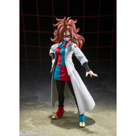 Bandai Tamashii - Dragon Ball FighterZ - C-21 Android 21 Lab coat version - SHF SHFiguarts