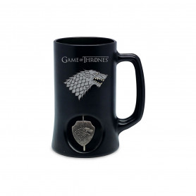 Enesco - Game of Thrones - Krug mit rotierendem Stark-Emblem