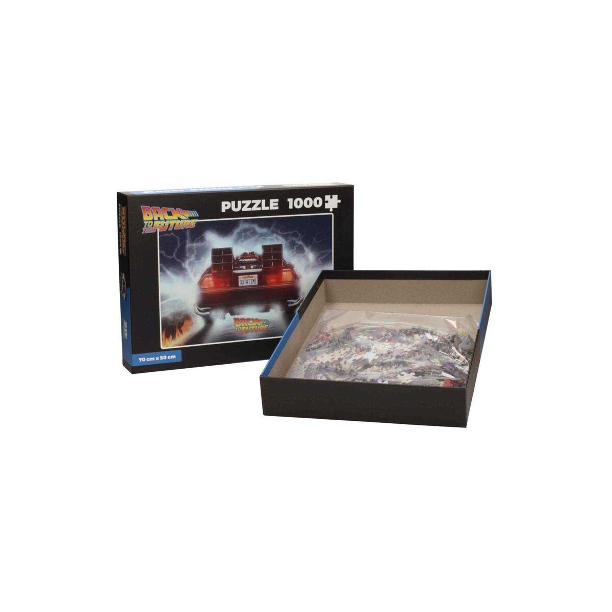 SD Toys - Zurück in die Zukunft Outatime Delorean Puzzle 1000 Stk