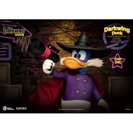 Beast Kingdom Disney Classic Figurine - Darkwing Duck - Dynamic Action Heroes 1/9