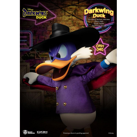 Beast Kingdom Disney Classic Figurine - Darkwing Duck - Dynamic Action Heroes 1/9