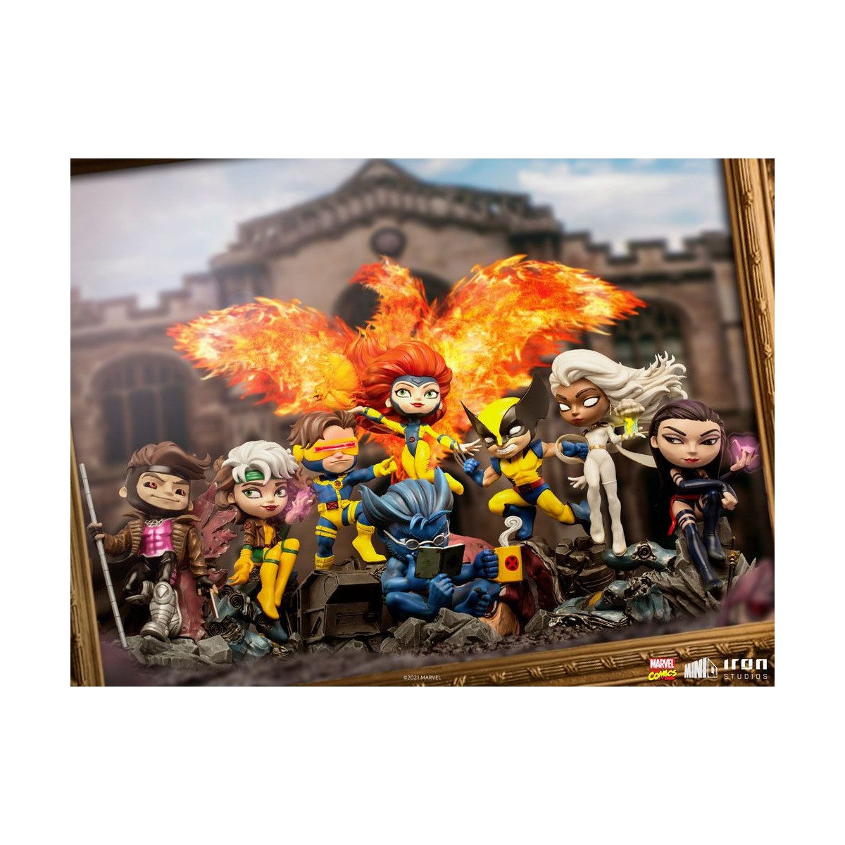 Iron Studios - Cyclop - X-Men Mini Co.Heroes PVC