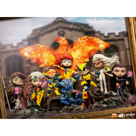 Iron Studios - Cyclop - X-Men Mini Co.Heroes PVC
