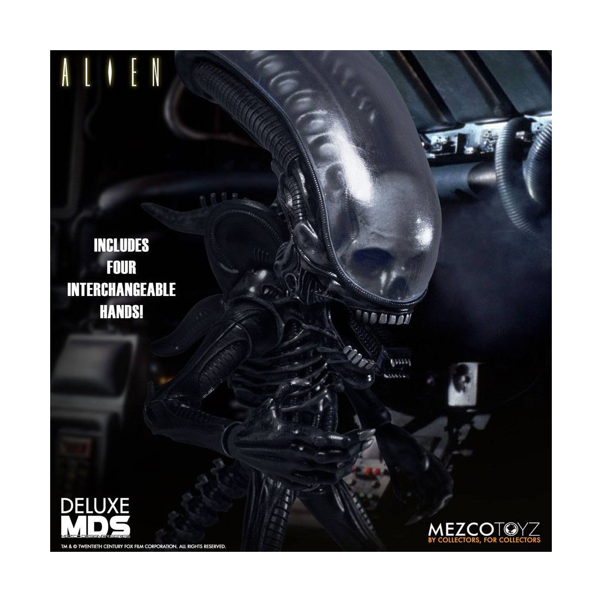 Mezco Designer Series - MDS Deluxe - Big Chap - Alien (1979)
