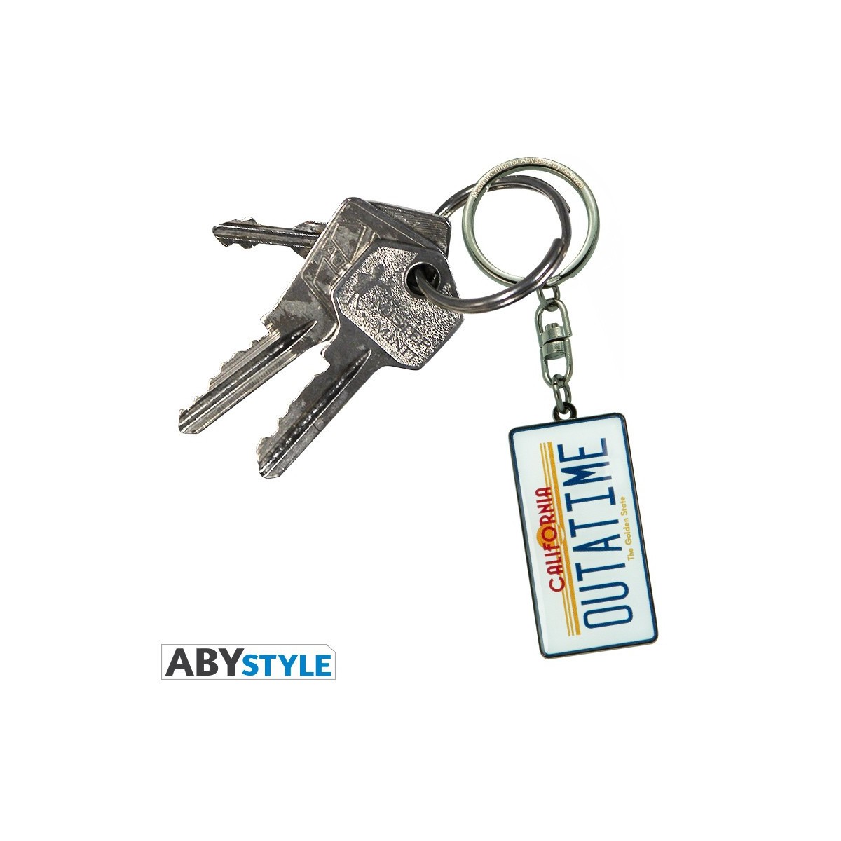 ABYstyle - RETURN TO THE FUTURE - OUTATIME Schlüsselanhänger