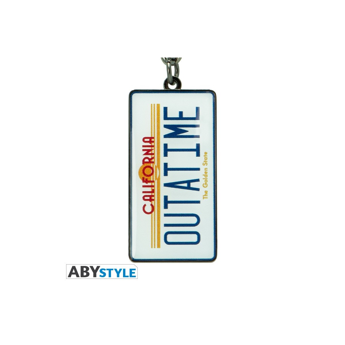 ABYstyle - RETURN TO THE FUTURE - OUTATIME Schlüsselanhänger