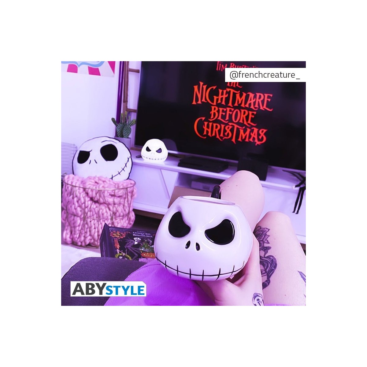 ABYstyle - NIGHTMARE BEFORE XMAS - 3D Becher - Jack Skelington