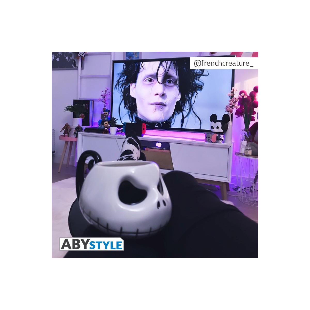 ABYstyle - NIGHTMARE BEFORE XMAS - 3D Becher - Jack Skelington
