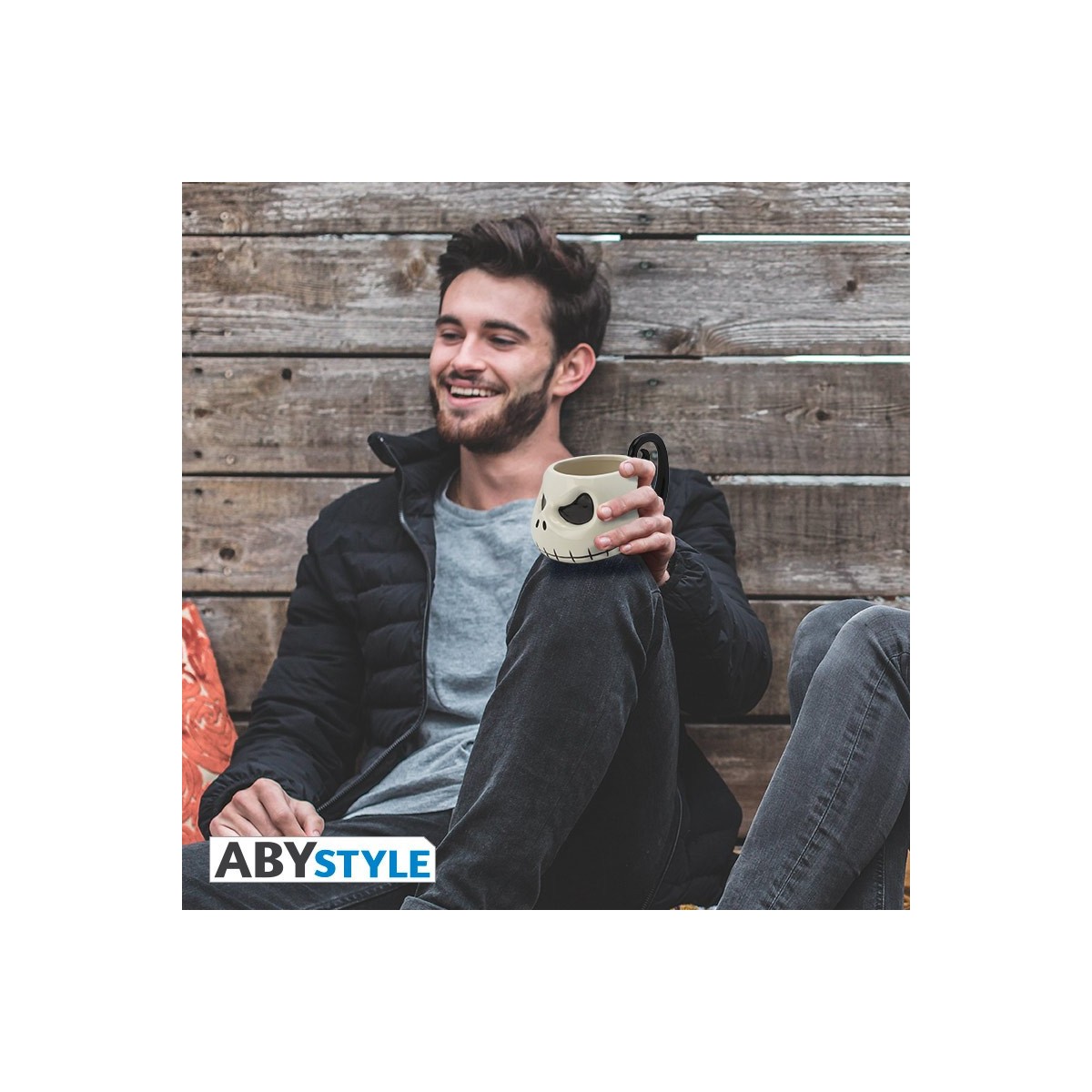 ABYstyle - NIGHTMARE BEFORE XMAS - 3D Becher - Jack Skelington